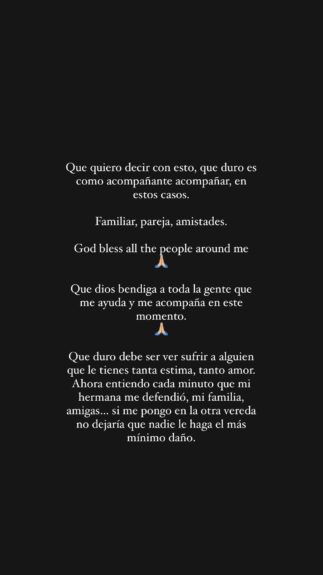 Aylén Milla expuso cómo sus padres enfrentan su enfermedad