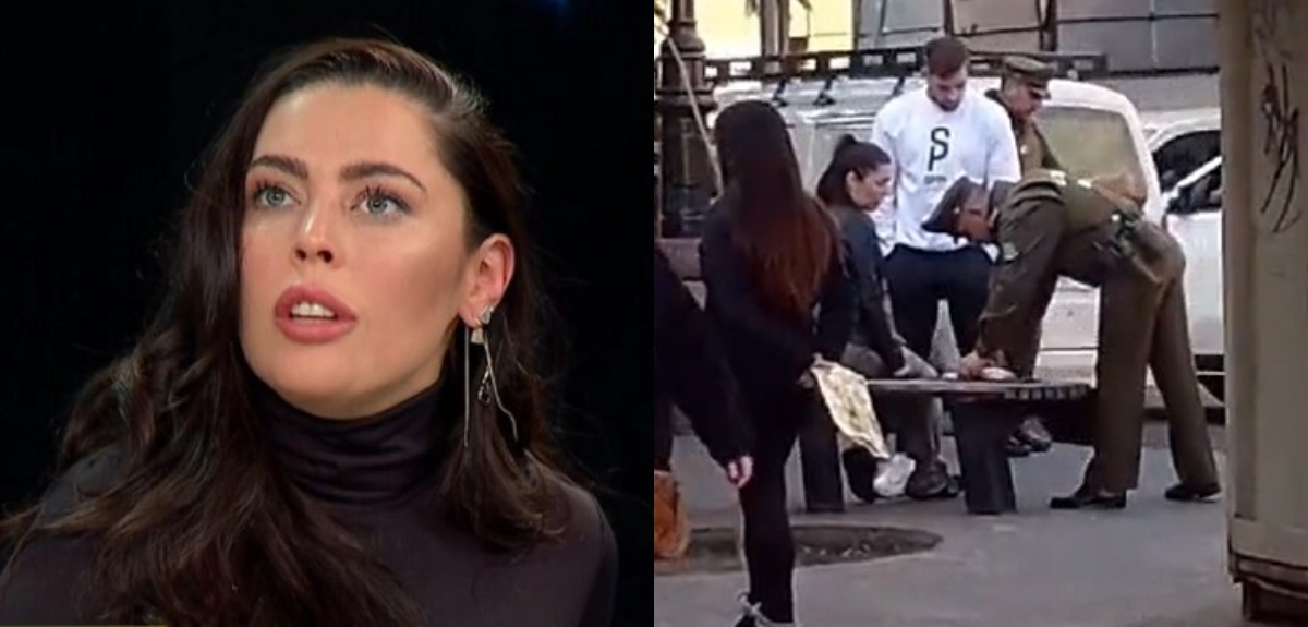 Carabineros cursó parte a Daniela Aránguiz en centro de Santiago: esta habría sido la infracción