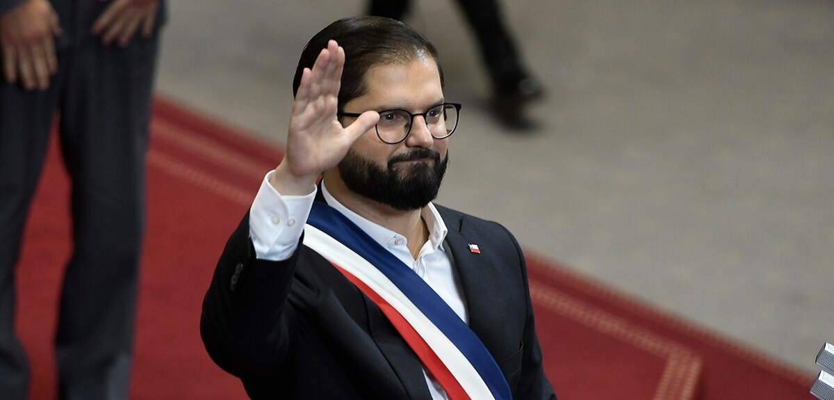 Cadem: aprobación del Presidente Boric llega al 41% y registra su mejor resultado desde junio de 2022