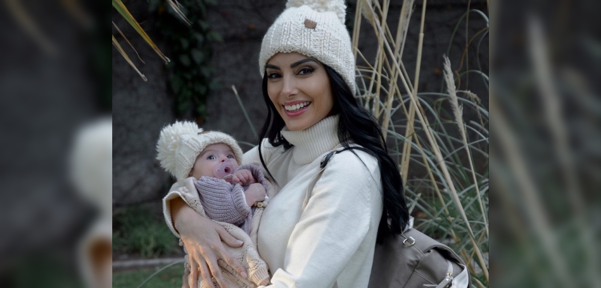 Flavia Medina compartió tiernas fotos con su hija Helena: mostró lo grande que está a sus dos meses