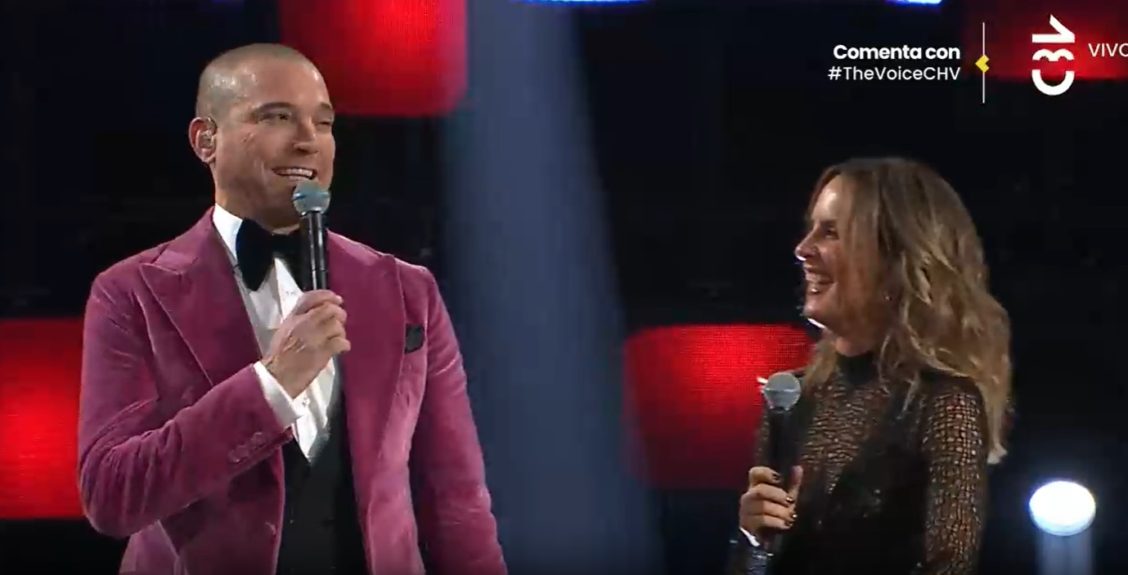 Julián Elfenbein y Diana Bolocco