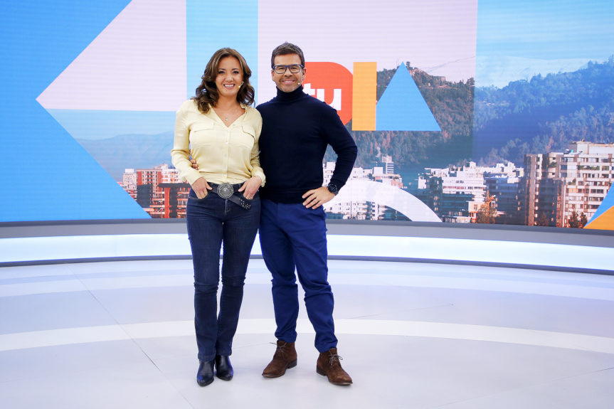 Nacho Gutiérrez y Priscilla Vargas en Tu Día