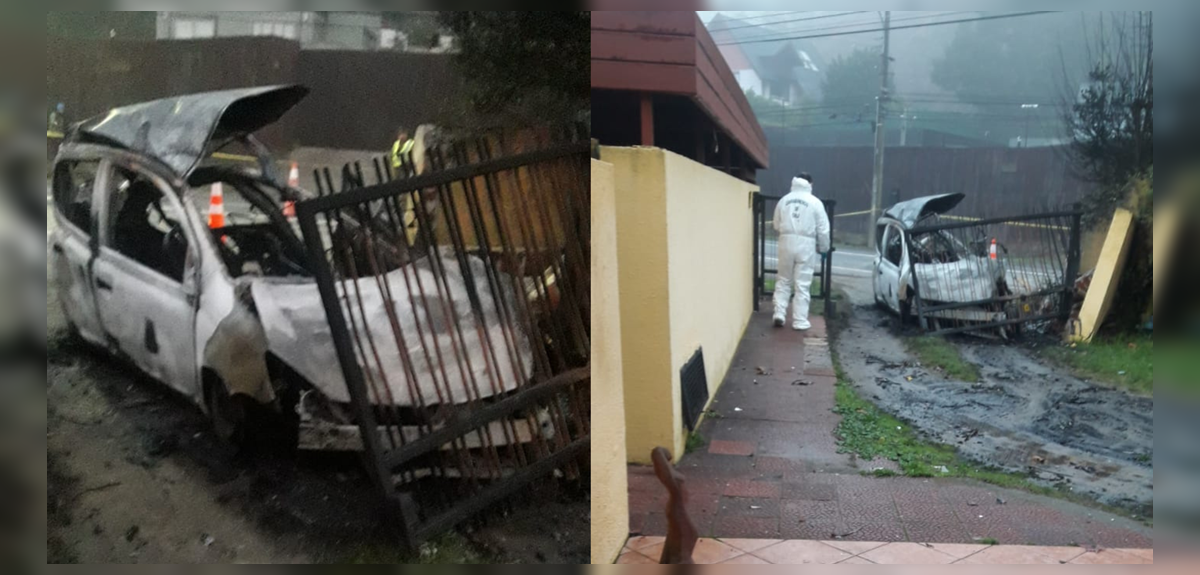 Brutal accidente en Ruta de la Madera dejó 3 muertos: auto chocó contra una casa y luego se incendió