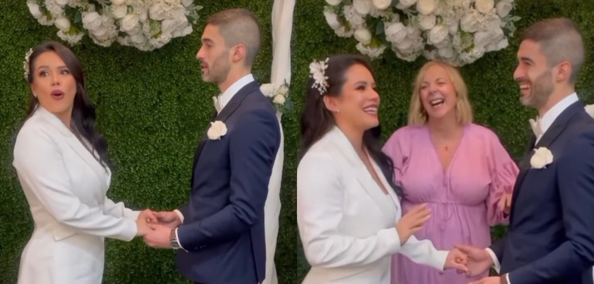 Angie Alvarado compartió inéditas fotos de su matrimonio con Rodolfo Kamke: 