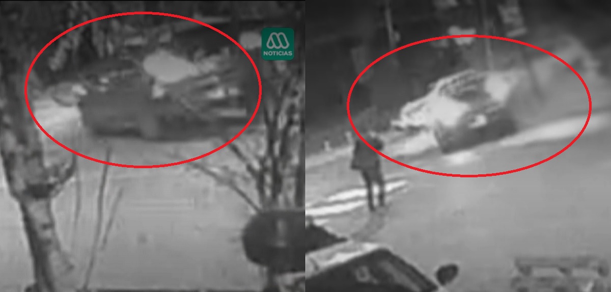 Captan brutal atropello a personas en paradero de Huechuraba: conductor habría sufrido infarto