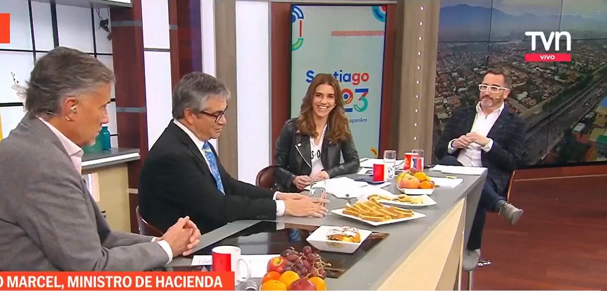 Ministro Mario Marcel en el Buenos Días a Todos