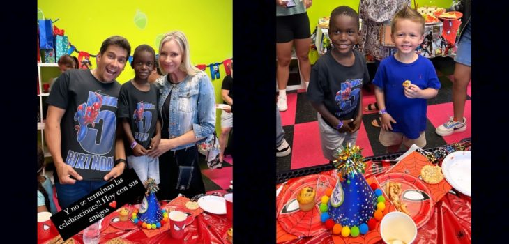 celebración cumpleaños Araneda y Vacarezza