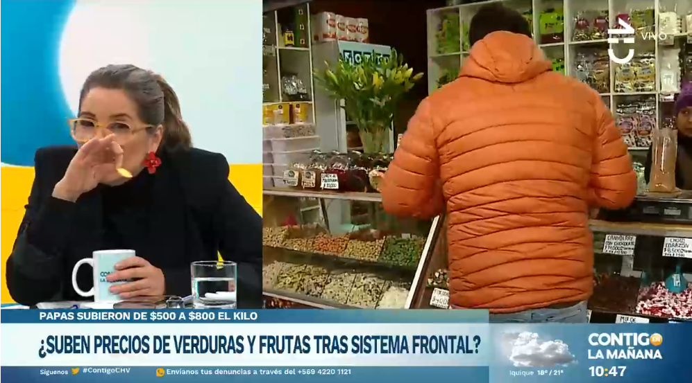 Monserrat Álvarez y gracioso chascarro en matinal de CHV por culpa de Chayanne: “Me fui a la chucha”