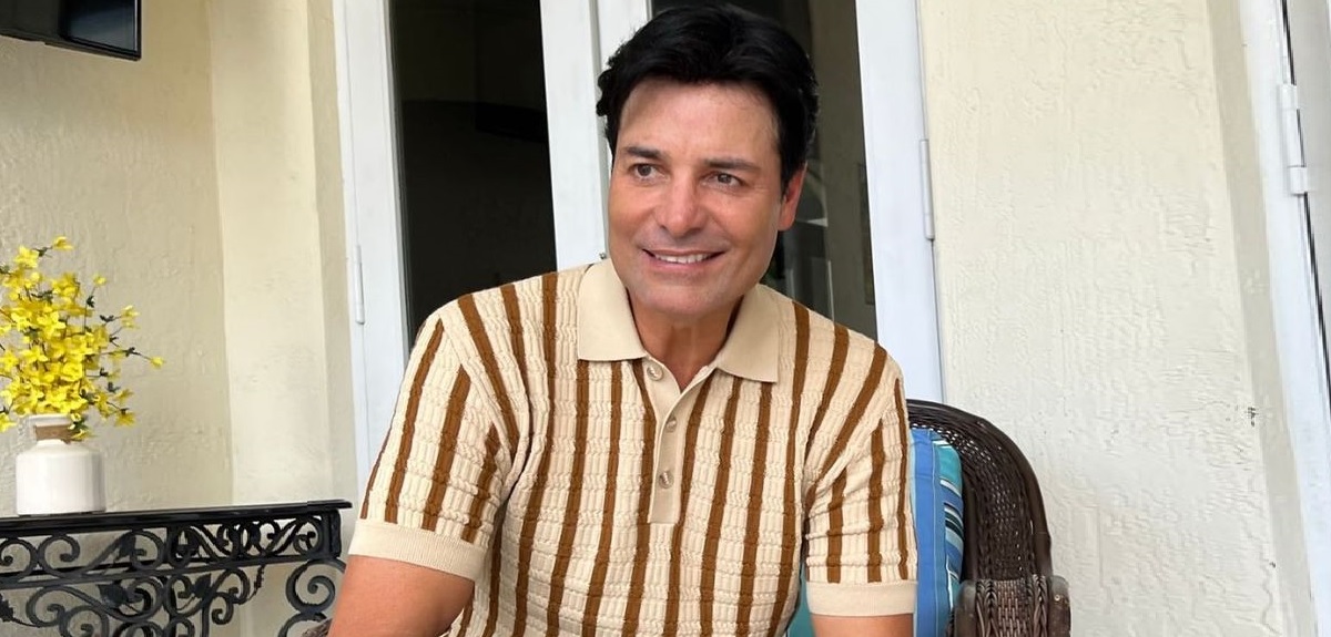 Con una torta temática y los tiernos saludos de sus hijos: así fue el cumpleaños 55 de Chayanne