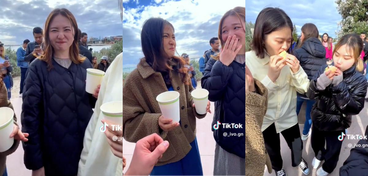 Jóvenes japonesas prueban la piscola y el choripán por primera vez: reacción se volvió viral