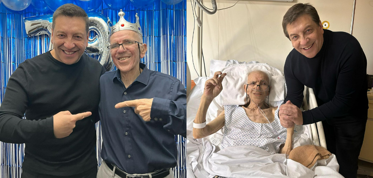 JC Rodríguez comparte recuerdo del último cumpleaños de su padre: 