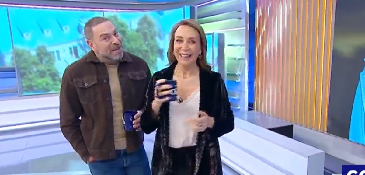 Karen Doggenweiler y Neme frenaron en vivo 