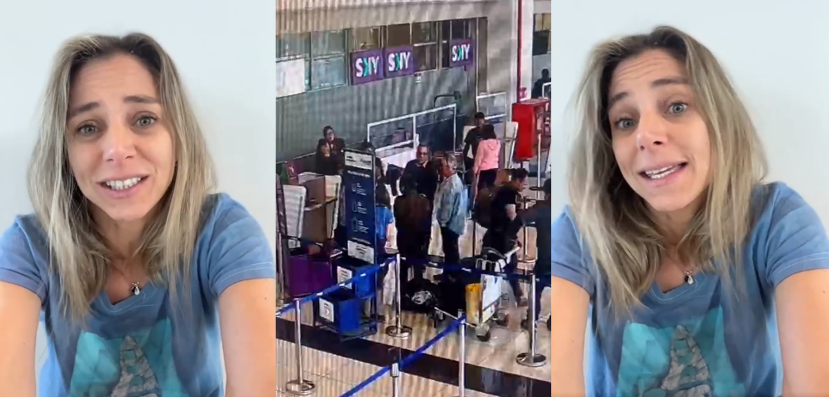 Mariana Derderián habló tras protagonizar altercado en aeropuerto de Calama: 