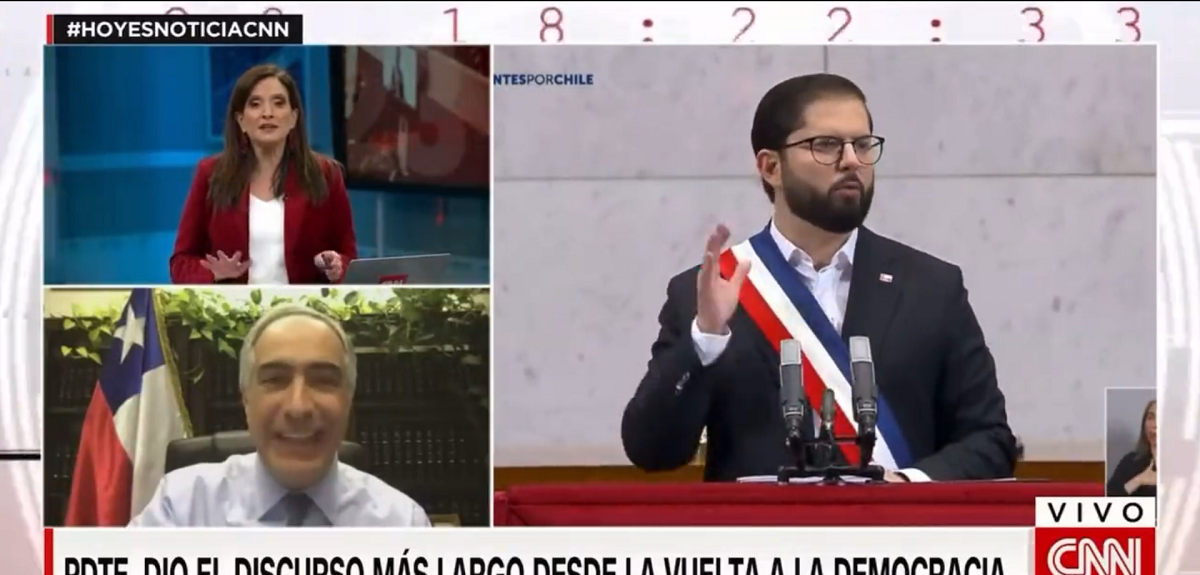 Matilde Burgos frenó a Senador Francisco Chahuán tras tenso momento en vivo: 