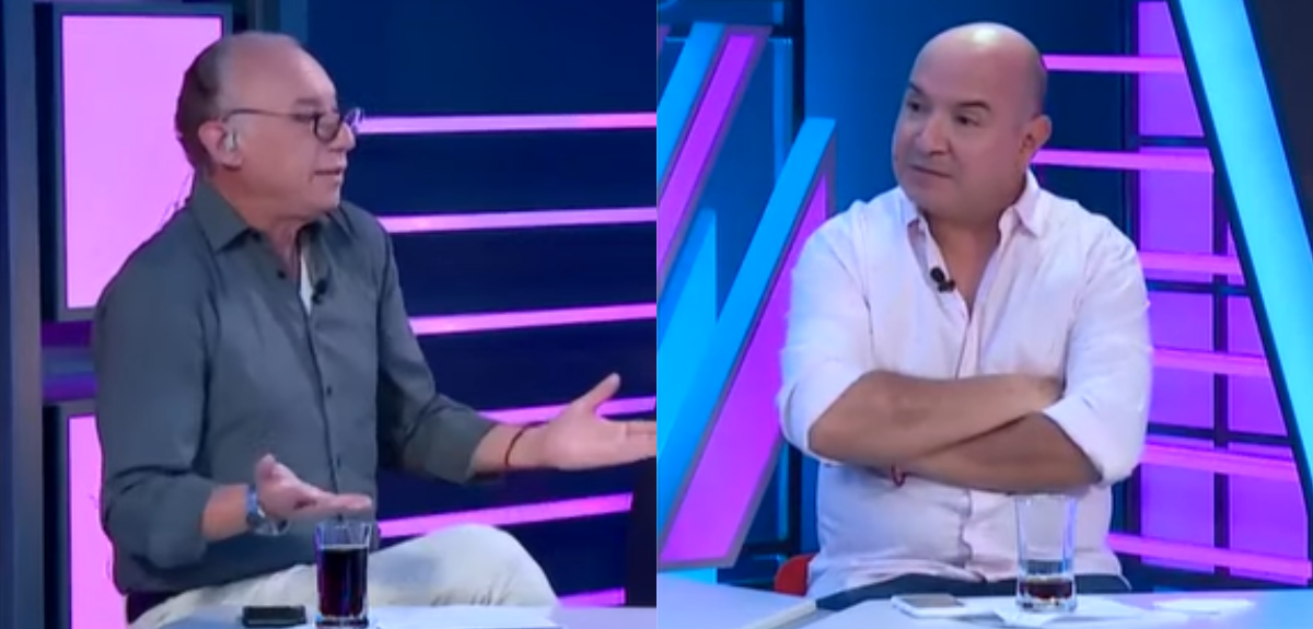 Mauricio Israel perdió la paciencia en vivo con Andrés Baile: 