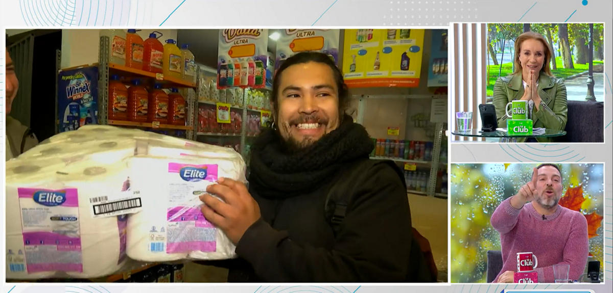 Nueva entrega de regalos de Mucho Gusto en vivo se salió de control: Neme tuvo que 'llamar al orden'