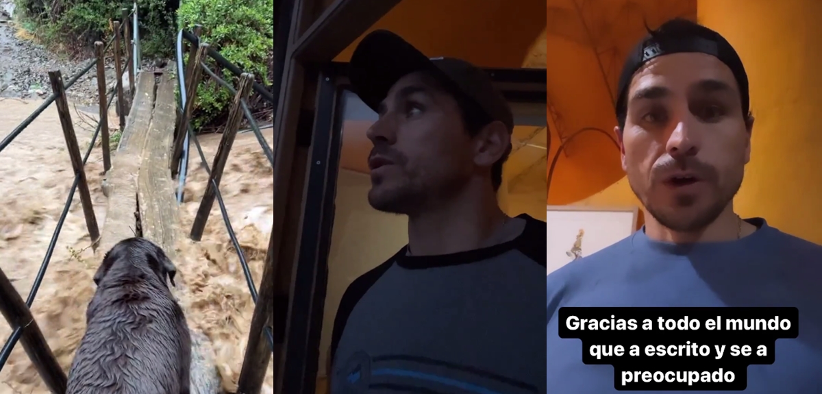 Pangal Andrade mostró consecuencias de temporal en Cajón del Maipo: 