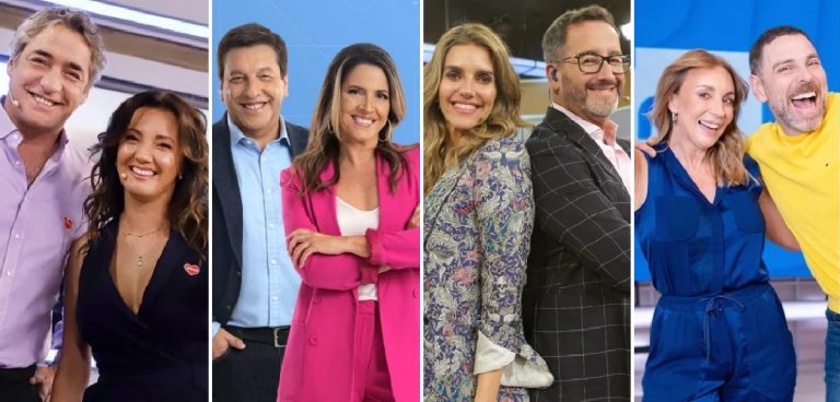 Más de un punto de diferencia: matinal con más alto rating se sigue separando de la competencia