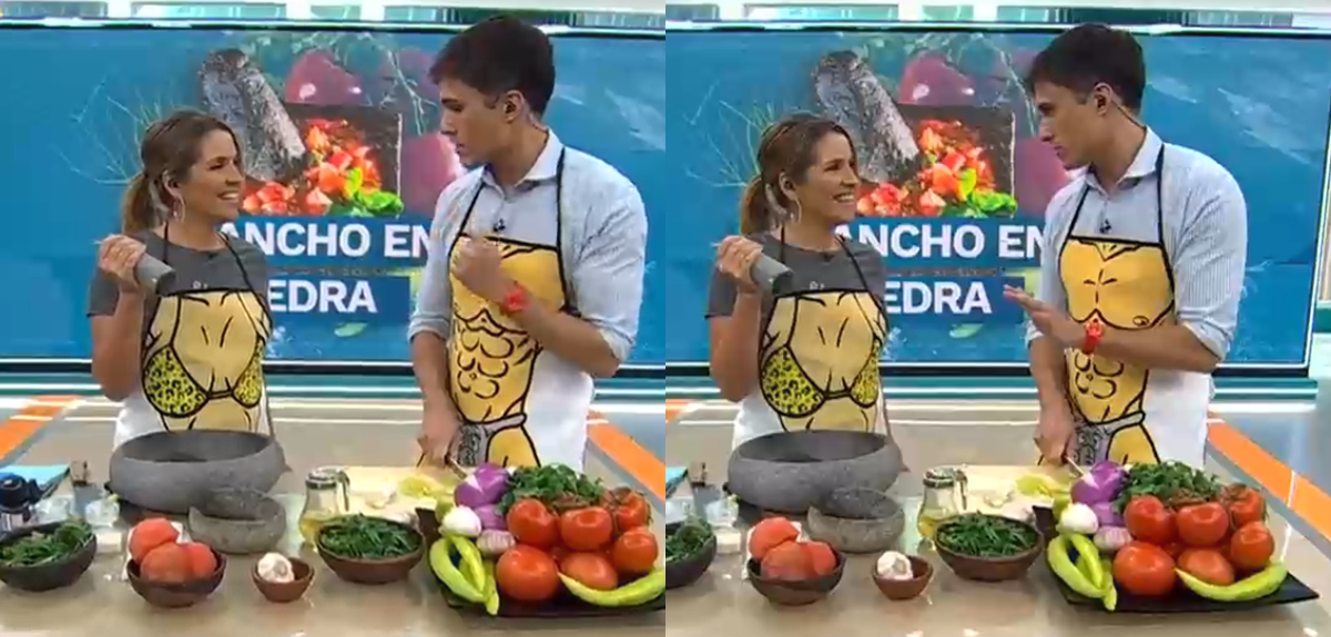 Roberto Cox bromeó en matinal de CHV con recordada 