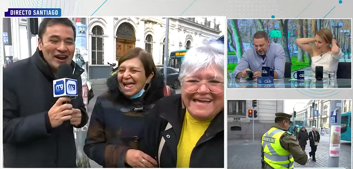 Cómico momento en Mucho Gusto luego que señoras fueran vistas cruzando con rojo: 