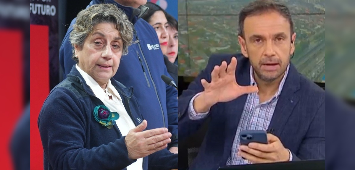 Ministra de Obras Públicas indignó a Rodrigo Sepúlveda con gesto en punto de prensa: 