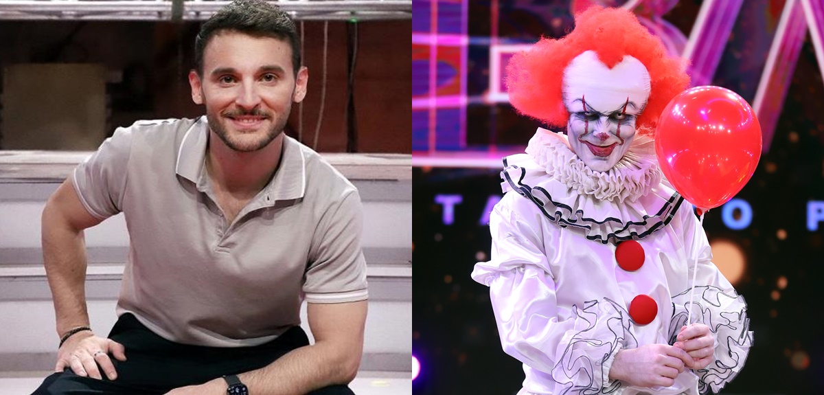 Tomás González se luce en Aquí se baila como el payaso de 'It': 