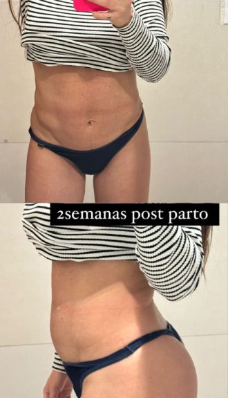 Vale Roth ante reclamos por mostrar su pancita 2 semanas postparto: "Dije que mostraría la realidad"