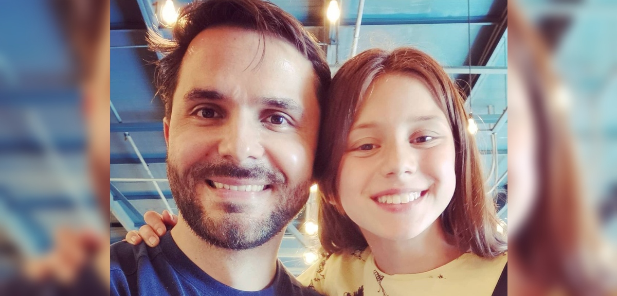 Álvaro Ballero se llenó de orgullo con especial logro de su hija mayor: 