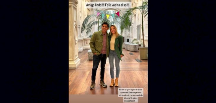 Emilia Daiber saludo Queraltó