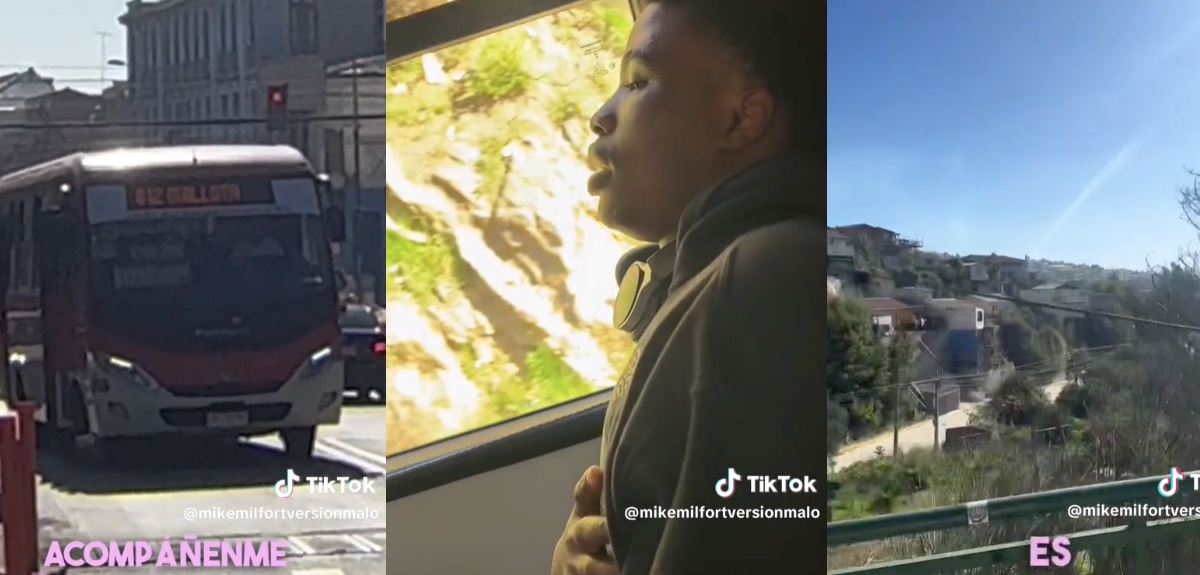 Extranjero quedó en shock tras subirse a micro de Valparaíso: comparó recorrido con una Montaña Rusa