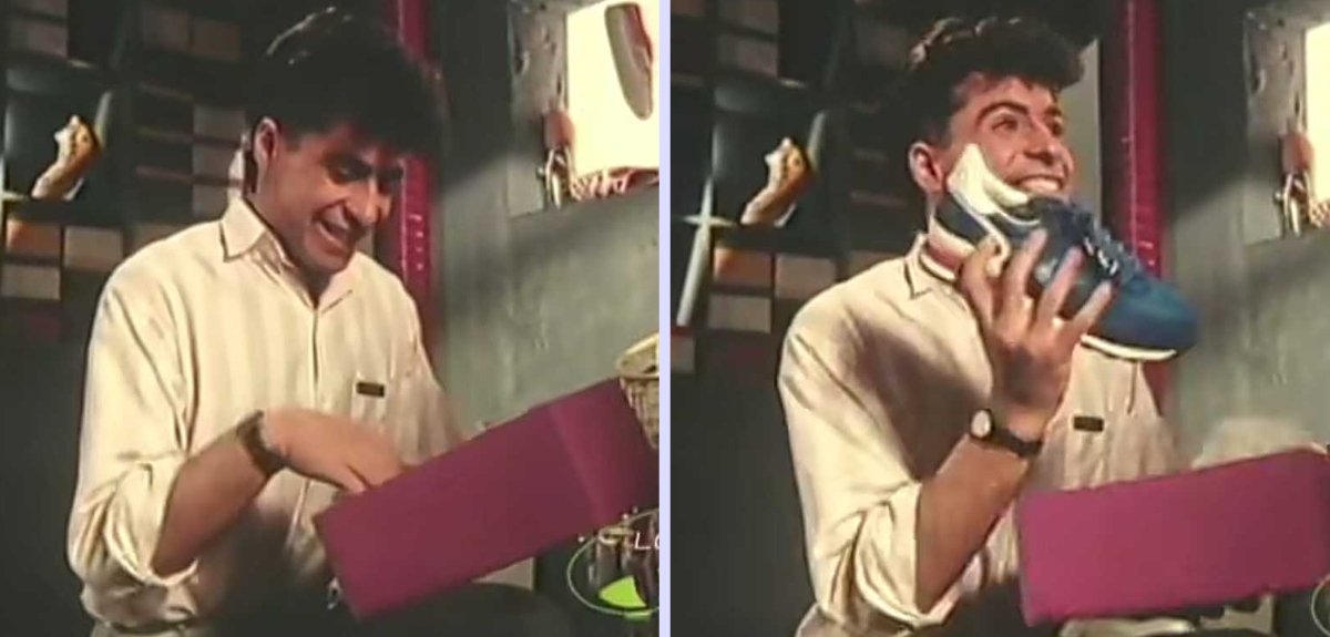 ¿Lo sabías? Fernando Larraín interpretó a un vendedor de zapatos 20 años antes de Casado con Hijos