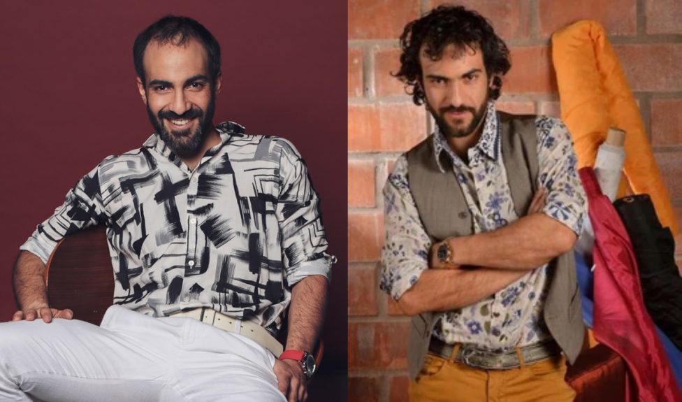 Gabriel Cañas en su debut televisivo