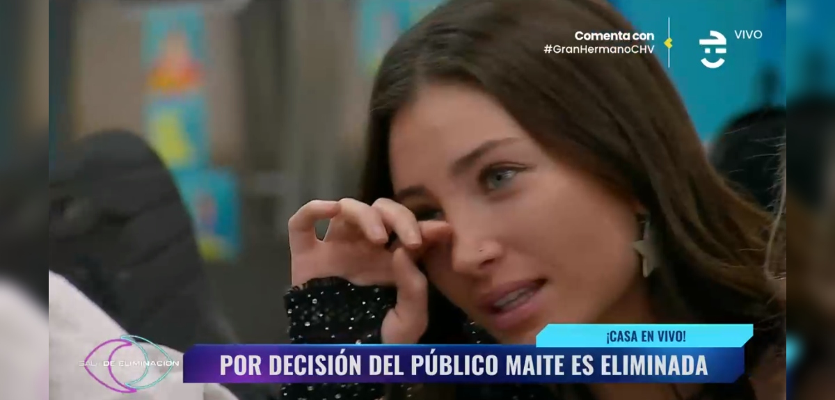 Maite fue la segunda más votada para su eliminación en los 23 años de historia de Gran Hermano