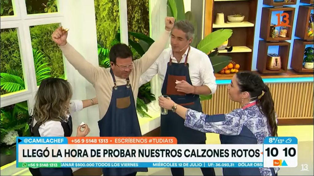Nacho Guitiérrez se ahogó en matinal Tu Día