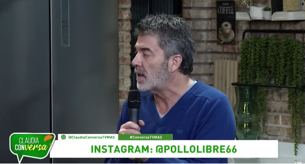 Pollo Valdivia en Claudia Conversa