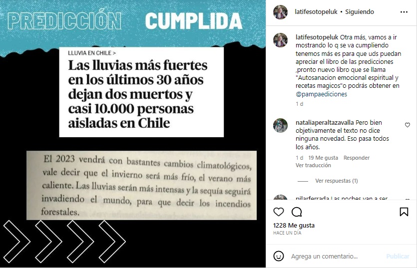 Predicción de Latife