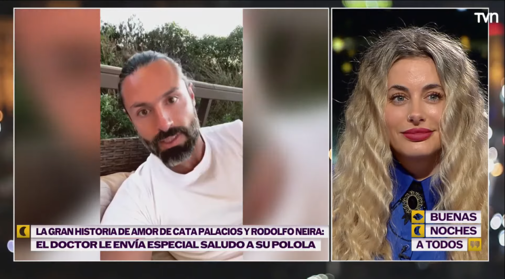 Rodolfo Neira dedicó mensaje a Cata Palacios