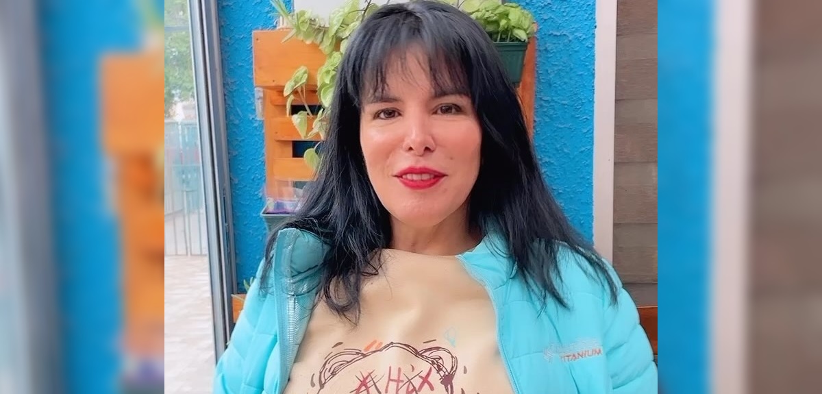 Anita Alvarado compartió especial reencuentro con su hijo Felipe: 