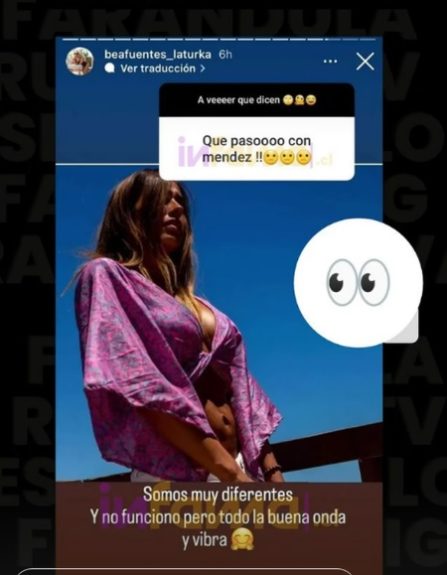 Beatriz Fuentes quiebre amoroso DJ Méndez