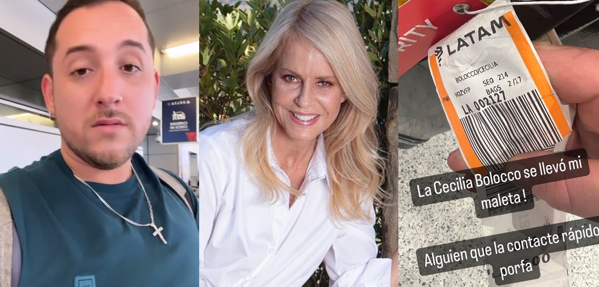 Cecilia Bolocco se llevó maleta de contador por error y él terminó en su casa: 