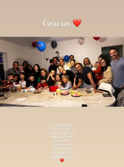 China Suárez y Benjamín Vicuña mostraron cumpleaños de su hijo Amancio: Pampita figuró como invitada