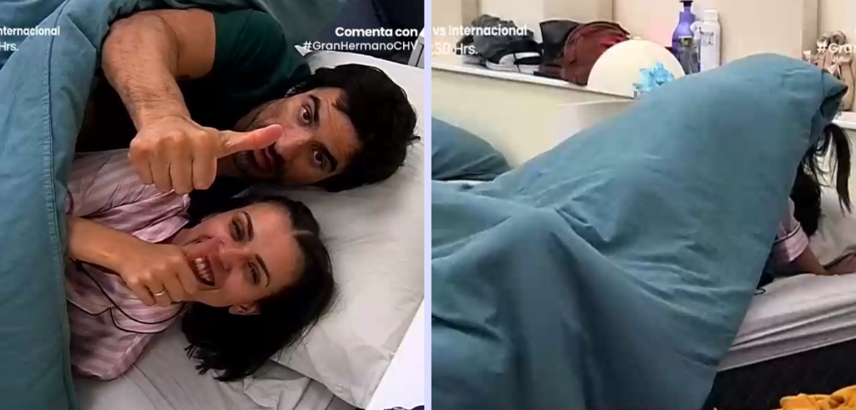 Constanza y Sebastián tuvieron íntimo y candente encuentro en Gran Hermano