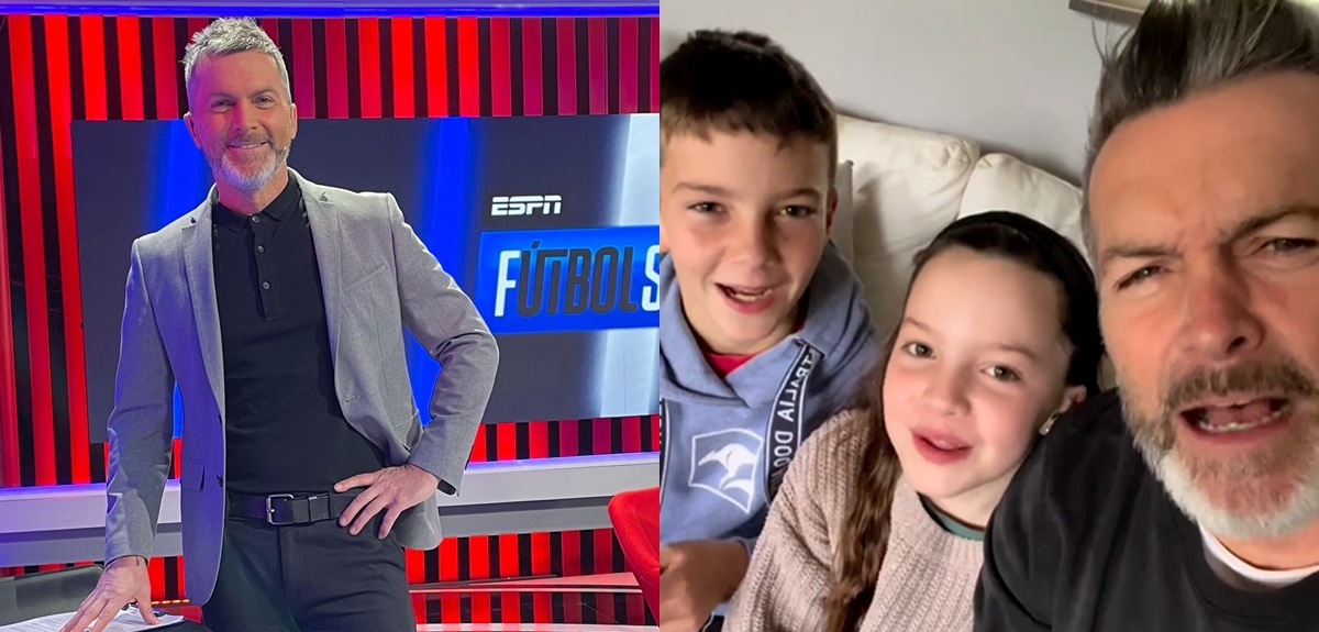 Cristián Sánchez preocupó en redes al subir foto desde la clínica: explicó con sus hijos el motivo