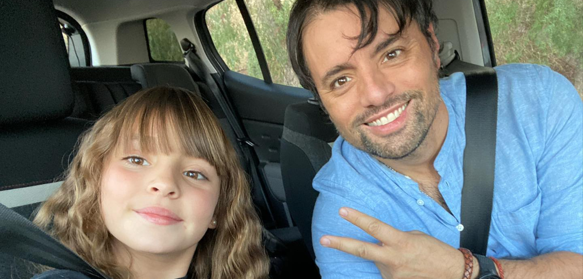 Daniel Valenzuela compartió especial video con los trabajos de su hija Alondra: “El tiempo pasa”