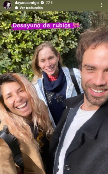 Dayana Amigo desayuno Constanza Mackenna Felipe Rojas