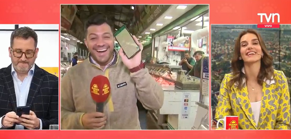 María Luisa Godoy 'echó al agua' en vivo a Simón Oliveros: esposa del periodista le escribió al aire