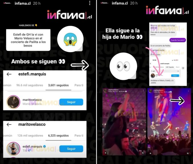 Estefi Gran Hermano romance Mario Velasco