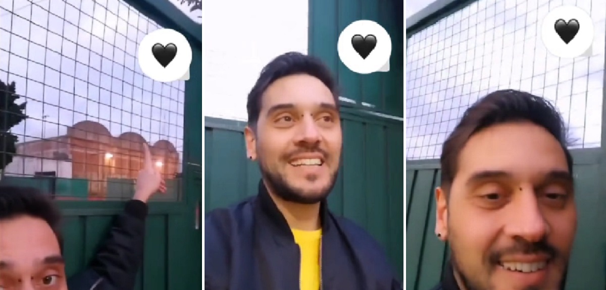 Fanático llegó a la casa de 'Gran Hermano' para manifestar apoyo a su participante favorita