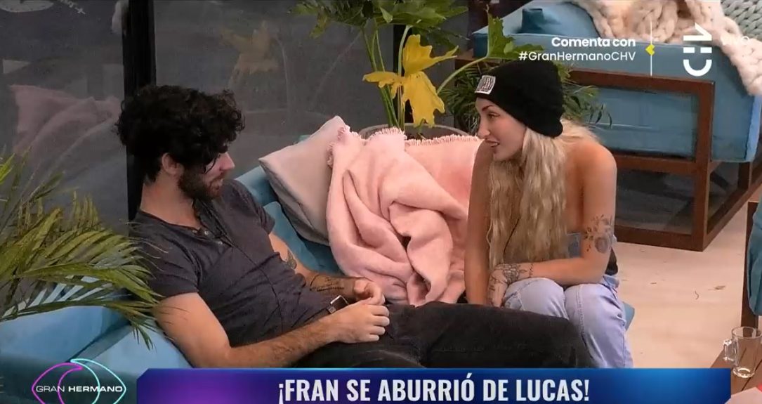 Lucas y Fran en Gran Hermano