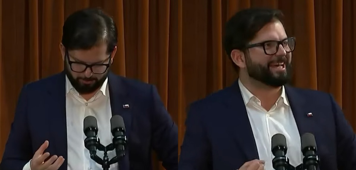 Gabriel Boric sufrió curioso lapsus en medio de discurso sobre corrupción: 